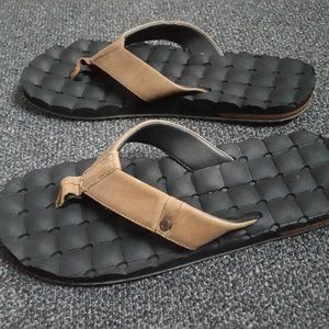Volcom Men's Recliner Leather Sandal